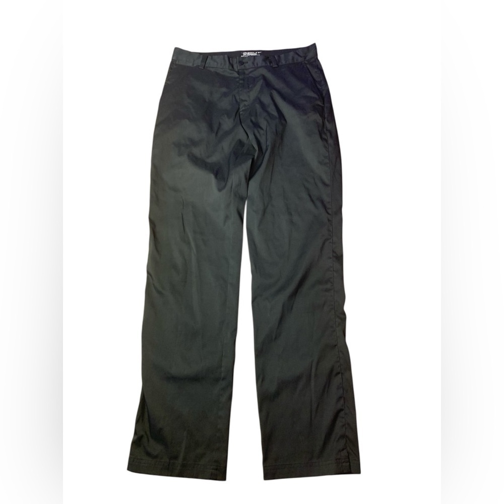 Nike Golf Tour Performance Dri-FIT Black Flat Front Pants 32x34